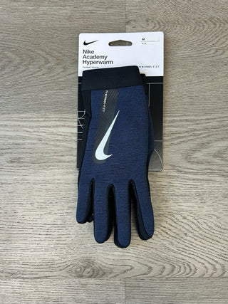 NIKE THERMA GLOVES - NAVY