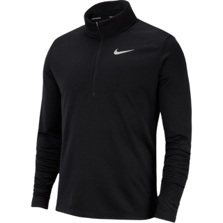 NIKE 1/4 ZIP RUNNING TOP - BLACK