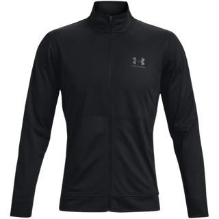 UNDER ARMOUR Pique Track Jacket - BLACK