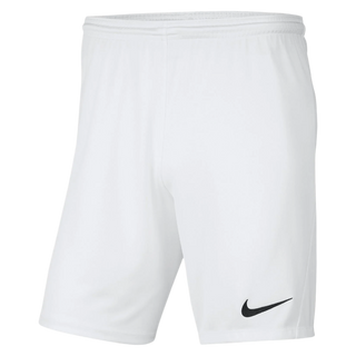 NIKE DRI FIT SHORTS - WHITE