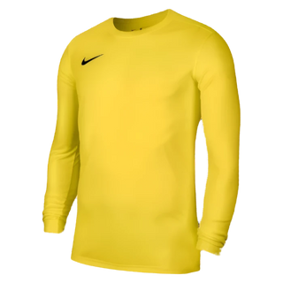 JUNIOR Nike Long Sleeve Football Shirt- YELLOW