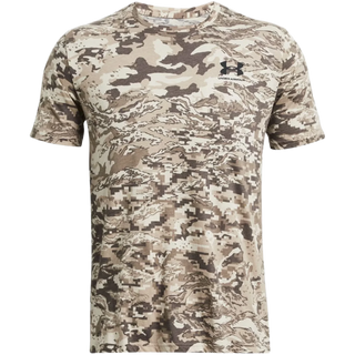 UNDER ARMOUR ABC CAMO SS- TIMBERWOLF