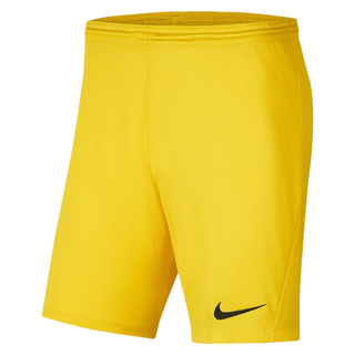 NIKE DRI FIT SHORTS - YELLOW